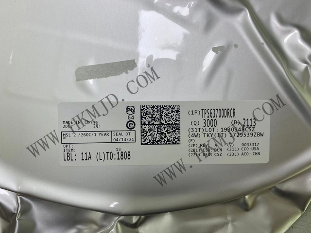 降压升压IC TPS63700DRCR TPS63700 开关稳压器 10-VFDFN