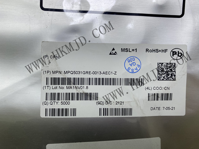 MPS MPQ5031GRE-0013-AEC1-Z MPQ5031GRE 单端口 USB PD 控制器