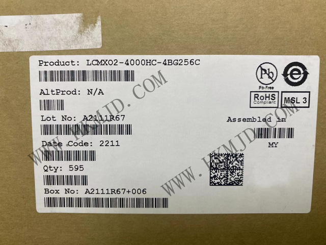 CPLD MachXO2 系列 LCMXO2-4000HC-4BG256C FPGA - 现场可编程门阵列