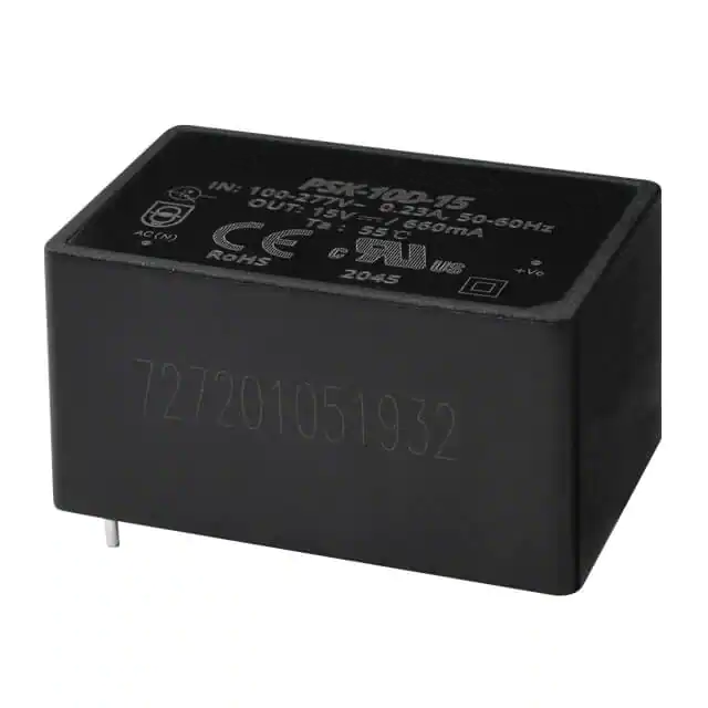 CUI 内部电源 PSK-10D PSK-10D-5 封闭式 AC/DC 转换器 5V 10W