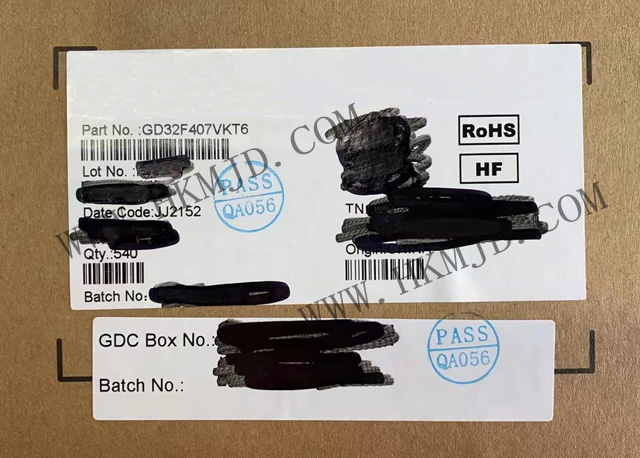 GD32单片机 GD32F407VKT6 ARM微控制器 - MCU