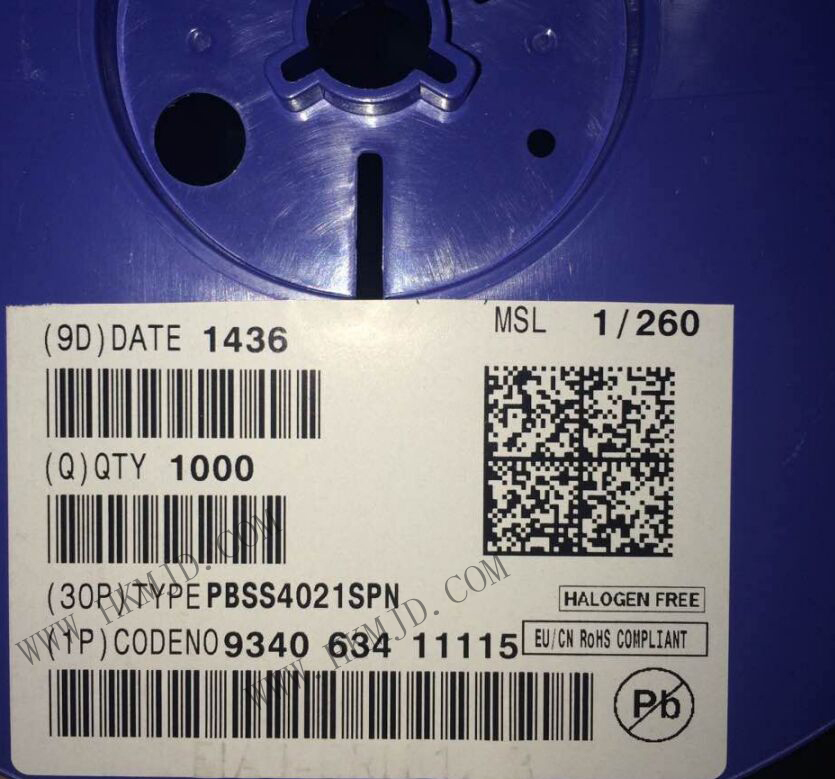 晶体管 PBSS4021SPN 20V NPN/PNP低VCEsat（BISS）晶体管
