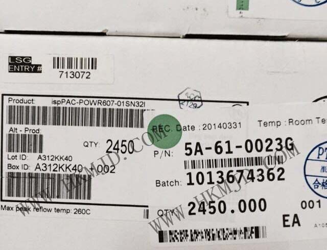 电源管理 ISPPAC-POWR607-01SN32I 通用型电源监控器、复位发生器和看门狗定时器