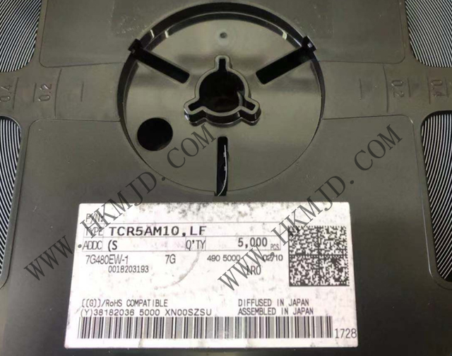 供应TCR5AM系列 TCR5AM10 低压差稳压器 6V 500mA CMOS point regulator