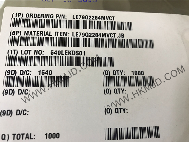 电信接口IC LE79Q2284MVCT LE79Q2284 四路智能用户线音频处理电路设备