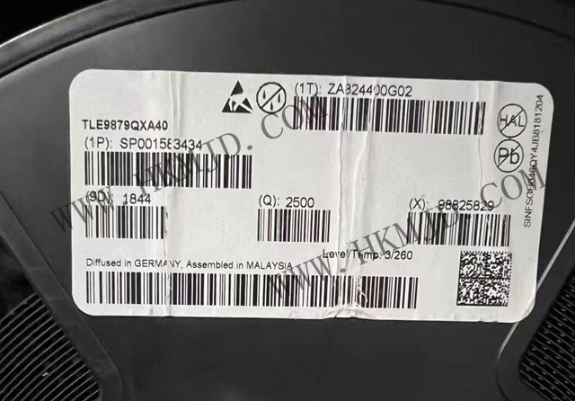英飞凌推出电源管理IC TLE9879QXA40 马达/运动/点火控制器和驱动器