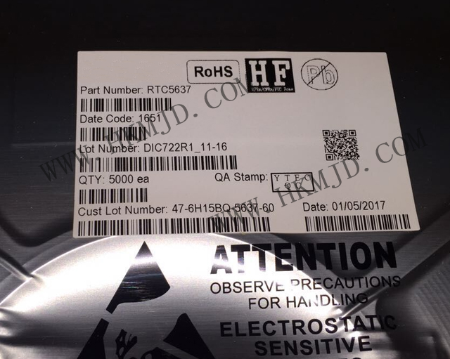 Richwave 大量供应《RTC5637》集成电路IC 进口原装现货