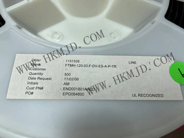 供应接头连接器 FTMH-120-03-F-DV-ES-A-P-TR 板对板与夹层连接器 1.00mm 表面贴装