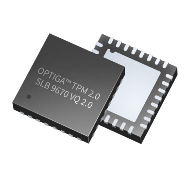 英飞凌可信平台模块《SLB9670VQ2.0/SLB9665TT2.0》符合 TCG TPM 2.0 标准的模块和 SPI 接口