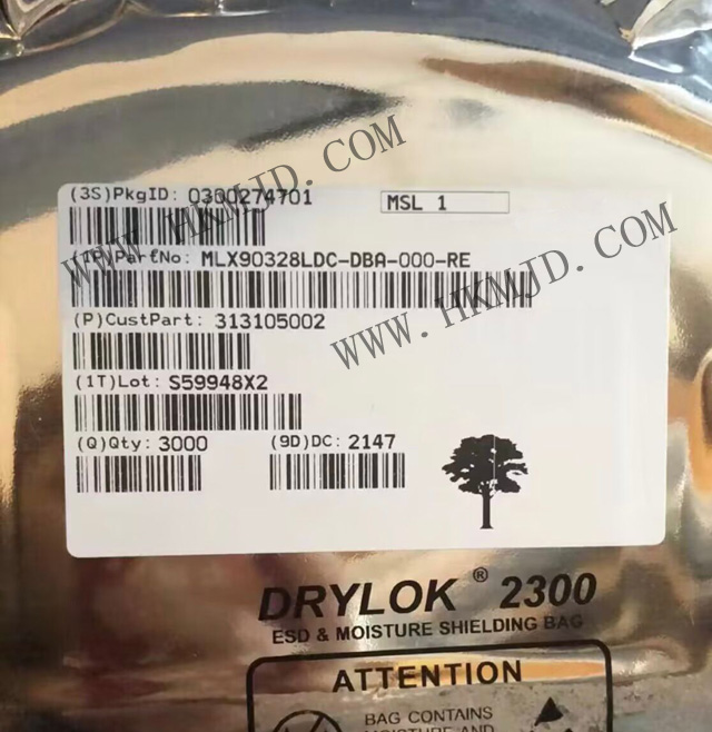 供应Melexis MLX90328LDC-DBA-000-RE 车用等级压力传感器接口芯片
