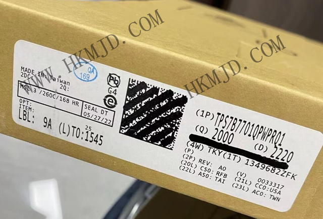 供应汽车芯片 TPS7B7701QPWPRQ1 TPS7B7701-Q1 车用单通道和双通道天线 LDO