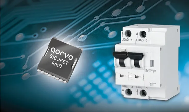 革新电路保护：Qorvo 4mΩ SiC JFET 助力固态断路器升级