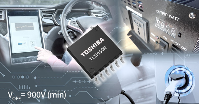 东芝推出输出耐压为900 V的车载光继电器——TLX9150M