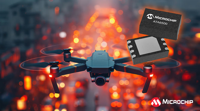 Microchip推出集成式紧凑型ATA650x CAN FD系统基础芯片