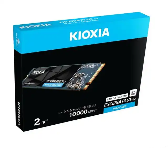 铠侠发布PCIe 5.0 EXCERIA PLUS G4固态硬盘系列