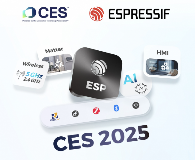 乐鑫科技：从Wi-Fi6到AI边缘，携多款产品亮相CES2025