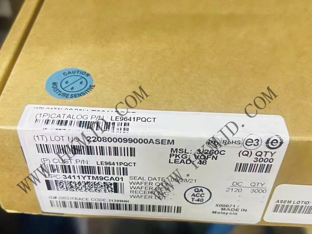 供应 Microchip miSLICs 系列 LE9641PQCT 单通道 100V 电信接口 IC