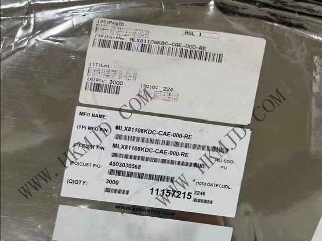 出售【Melexis】MLX81108KDC-CAE-000-RE 单通道 LIN RGB 从属环境照明控制器