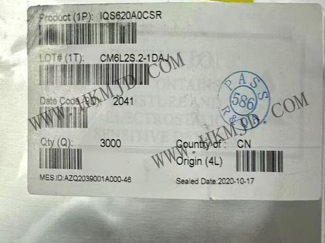 供应 [Azoteq] ProxFusion® IC: IQS620A0CSR 双通道电容式接近传感器