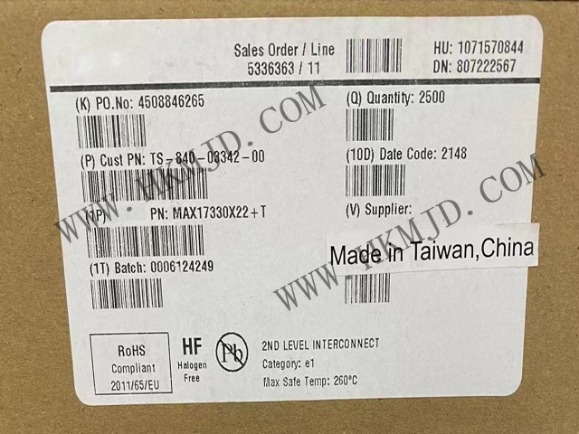 供应 Maxim MAX17330X22 独立式燃油表，带集成式精密充电器和保护器