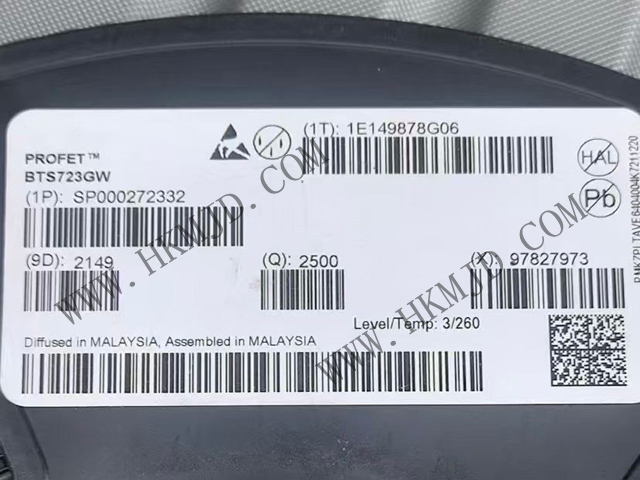 明佳达电子供应 Infineon BTS723GW 汽车智能高侧开关，助力汽车电子系统升级