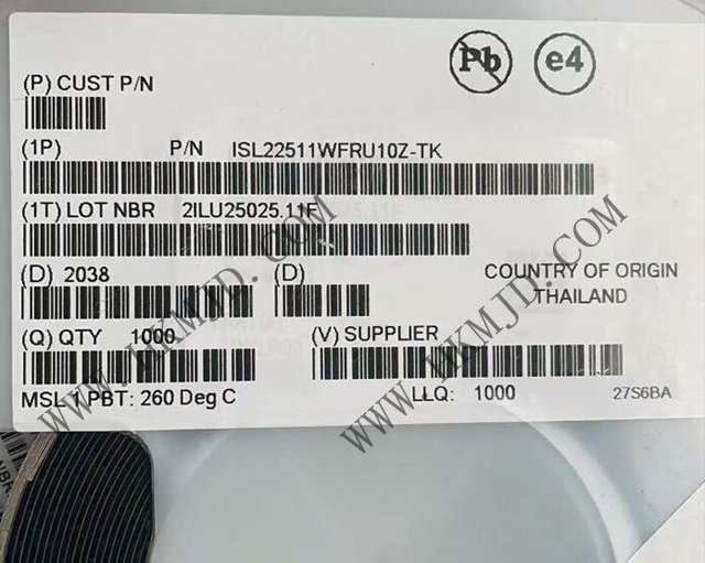 明佳达供应Renesas（ISL22511WFRU10Z）XDCP™ 数字电位计，助力高性能电子设计