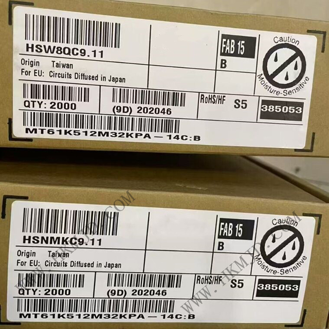 明佳达电子长期供应高性能存储芯片：Micron MT61K512M32KPA-14C:B