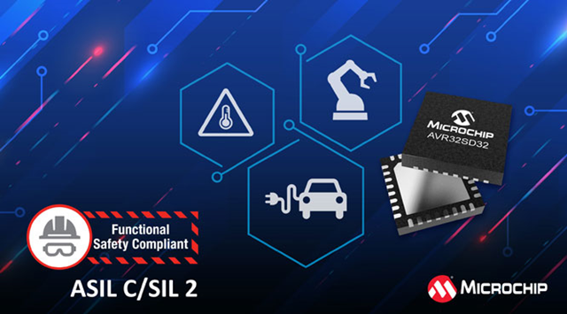 Microchip正式推出AVR SD系列入门级单片机（MCU），降低安全型应用的系统成本和复杂性