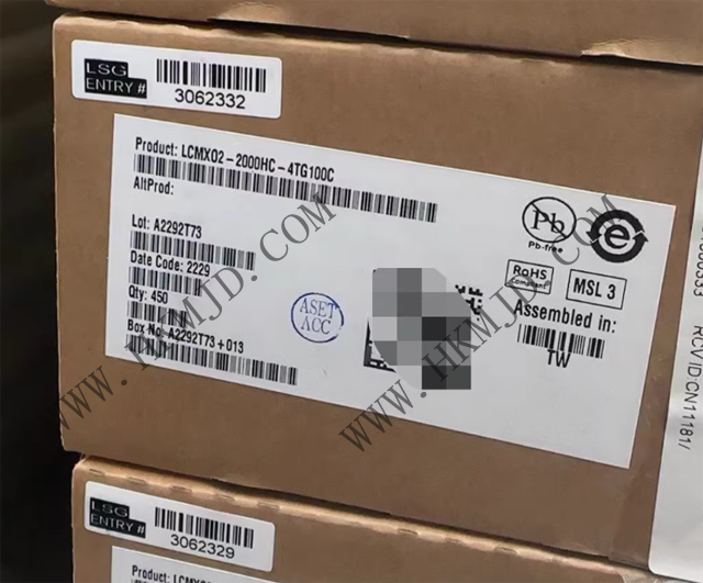 LCMXO2-2000HC-4TG100C