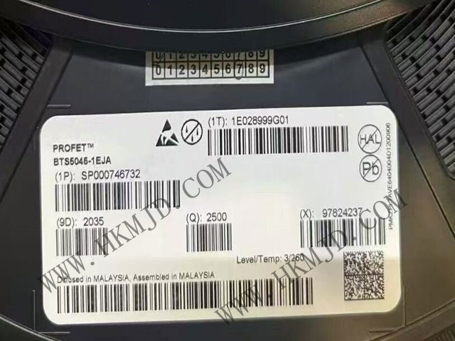 AEC-Q100认证！英飞凌BTS5045-1EJA高边开关，明佳达电子一站式供应
