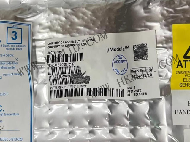 明佳达电子供应【ADI】LTM4611IV µModule降压稳压器