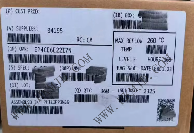 （Intel）Cyclone® IV FPGA EP4CE6E22I7N FPGA - 现场可编程门阵列
