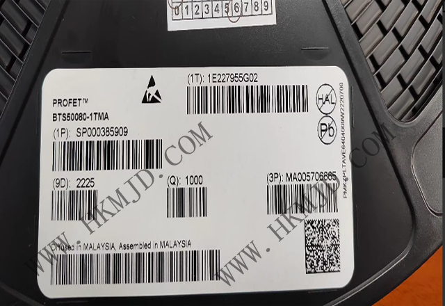 BTS50080-1TMA 英飞凌单通道高压侧电源开关，具有嵌入式保护功能