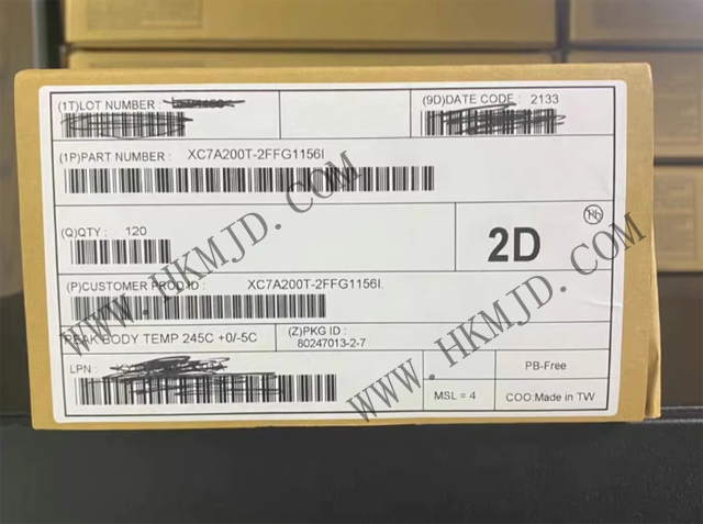 高性能FPGA XC7A200T-2FFG1156I FPGA可编程逻辑器件， 明佳达电子一站式供应