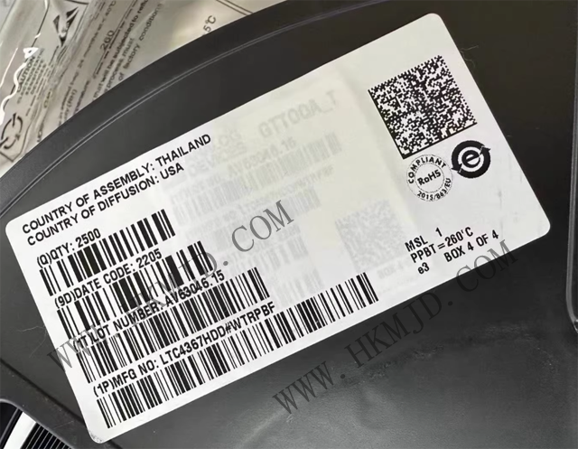 明佳达供应 [ADI] LTC4367HDD 高性能电源保护控制器