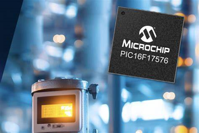 Microchip发布PIC16F17576 单片机（MCU）系列，简化模拟传感器设计