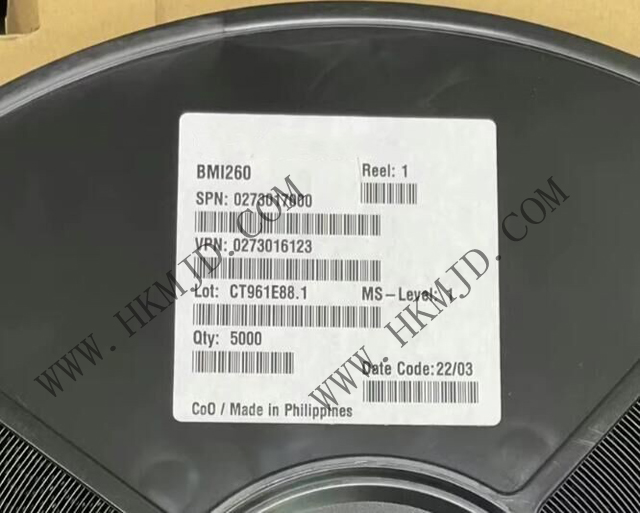 传感器BMI260是博世（Bosch）推出的高性能惯性测量单元（IMU）