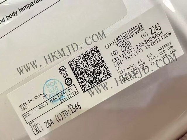 LMR16010PDDAR(TI): SIMPLE SWITCHER® 60V、1A 降压转换器（IQ 为 40µA）