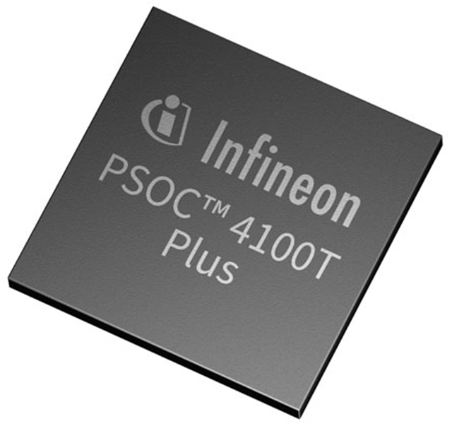 英飞凌推出PSOC 4100T Plus MCU，在单块芯片中集成先进的传感和系统控制功能