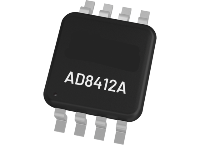 AD8412ABRMZ电流检测放大器：1.8MHz 高带宽、−2V 至 50V 宽输入电压范围