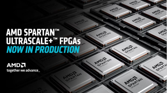 AMD宣布 Spartan™ UltraScale+™ FPGA 开始量产出货