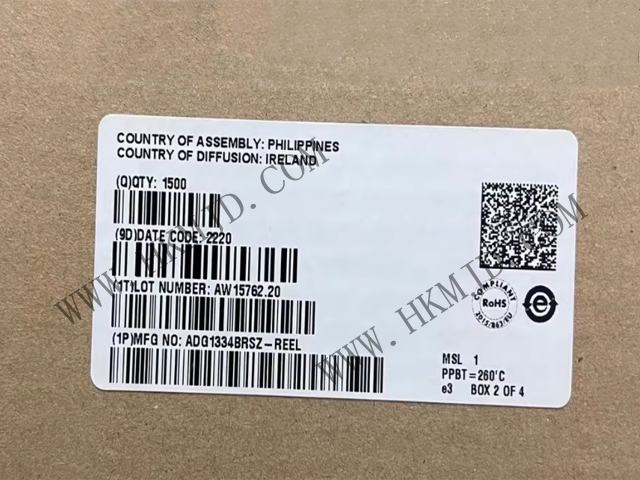 【供应ADI】单芯片CMOS器件：ADG1334BRSZ 高性能四通道单刀双掷（SPDT）开关