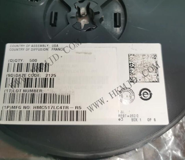 ADI HMC517LC4TR 高动态范围砷化镓 pHEMT MMIC 低噪声放大器
