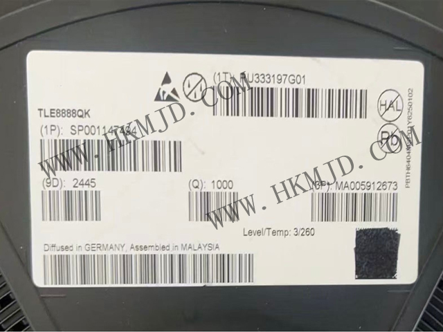 Infineon 汽车传统动力总成 IC TLE8888QK ——4 缸发动机管理“All-in-One”SoC