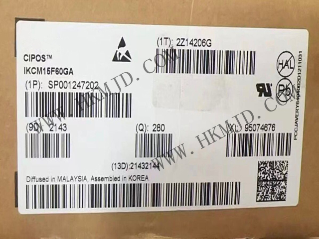 现货供应英飞凌IKCM15F60GA IPM，600V/15A三相智能功率模块