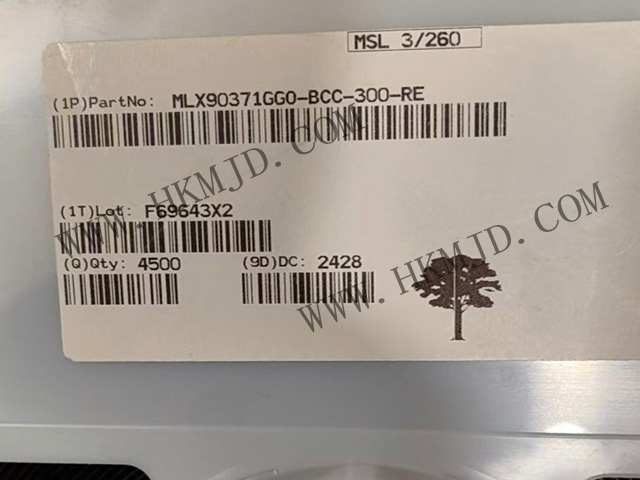 【现货供应】Melexis传感器芯片——MLX90371GGO-BCC-300-RE Triaxis®三轴霍尔位置传感器
