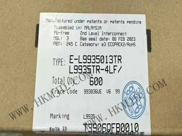 现货供应 ST L9935013TR 二相步进电机驱动器（SPI控制，1.2A输出）