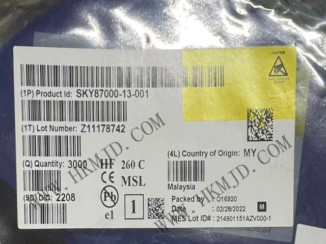 Skyworks SKY87000-13-001 带自动旁路LDO的降压稳压器——明佳达电子现货供应