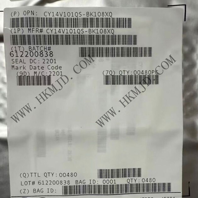供应Cypress nvSRAM芯片：CY14V101QS-BK108XQ 高性能nvSRAM存储器芯片