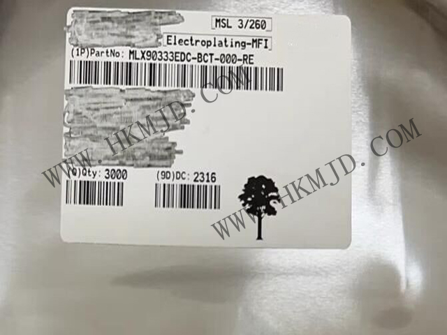 Melexis 传感器芯片：供应原装 MLX90333EDC-BCT-000-RE Triaxis® 霍尔位置传感器